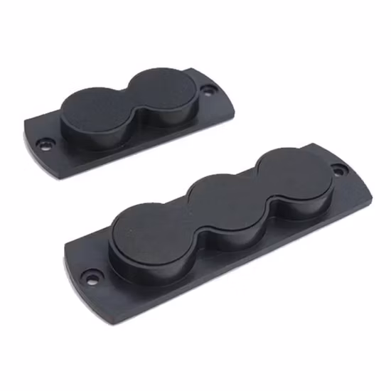 Forte suporte magnético para pistola de 35 libras revestido de borracha para venda